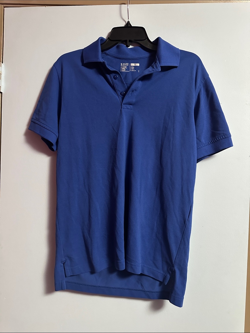 5.11 Tactical Men's Royal Blue Short-Sleeve Polo